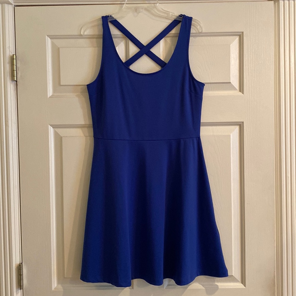 H&M Royal blue dress